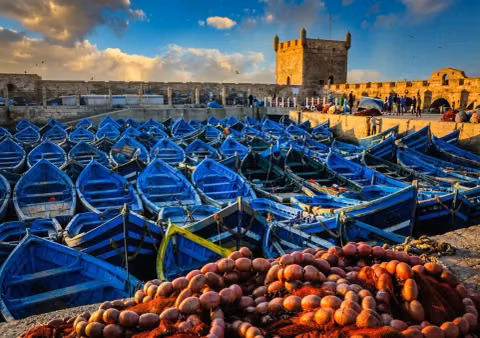 Essaouira fishing port