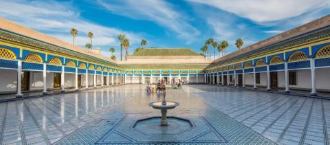 Bahia Palace - zellige tiles