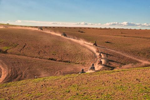 Quad riding in Agafay